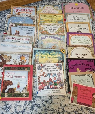 Classroom Library Set- Jan Brett, Steven Kellogg & Tomie De Paola 21 Books — 第 1/4 张图片