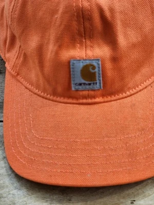 Sombrero Carhart Coral Infantil Talla Única Usado en Excelente Condición Béisbol Camionero Espalda Elástica Foto 1 de 4