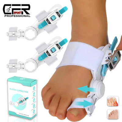 Bunion Fix Toe Valgus Corrector Adjustable Orthosis Splints Toe Straightener - Image 1 of 4