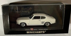 NUOVO 1:43 Modellino Paul's Art MINICHAMPS 433 085504 FORD CAPRI BIANCO 1 di 3000 - Foto 1 di 7