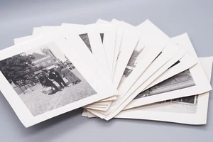 11x Vintage Black & White Prints Middelburg Netherlands Town & People (4136) - Picture 1 of 6