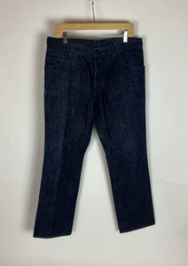 Alexander McQueen Italy Men’s Blue Jeans Size 52 Altered - Picture 1 of 15