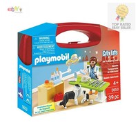 playmobil soccer shootout carry case