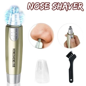 Electric Nose Ear Hair Trimmer Eyebrow Shaver Clipper Groomer Cleaner Unisex - Foto 1 di 7