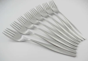 8 Dinner Forks ATLANTA MOTION WMF Satin Stainless Steel Flatware Germany - Picture 1 of 5