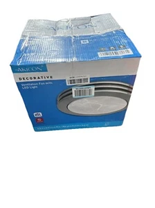 Akicon Quiet Bathroom Exhaust Fan with LED Light 80CFM 2.0 Sones Round - Picture 1 of 4