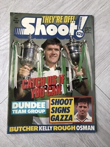 Retro Shoot Football Magazine 13th August 1988 Vintage Collectors Item - Picture 1 of 1