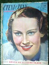 Lida Baarova - Czech magazine Čtení pro ženy Nr. 27 -  1940