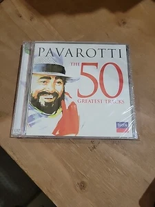 50 Greatest Tracks by Luciano Pavarotti (CD, 2013) NEW! SEALED - Foto 1 di 4