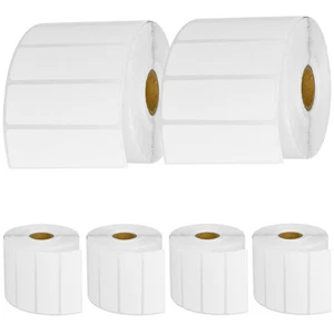 6 Rollen 1500 RDS04U1 Abnehmbare Datei Ordner Papieretiketten für Brother TD-4100N - Bild 1 von 24