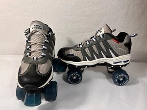 RC Sports Sonic Cruiser Mens Sz 8 Softmax Mesh Gray Roller Skates Shoes - Picture 1 of 7