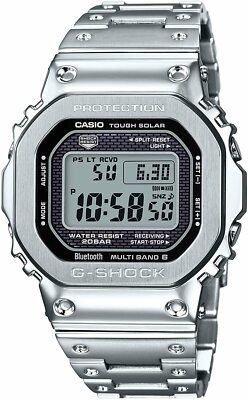 Casio G-Shock GMW-B5000-1JF Full Metal Bluetooth Solar | New with
