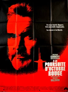 Sean Connery Alec Baldwin THE HUNT FOR RED OCTOBER 1990 FRENCH POSTER 47x63 - Picture 1 of 1