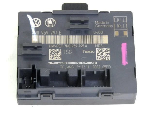 7N0959794E CENTRALINA PORTA VETRO POSTERIORE DESTRA SEAT ALHAMBRA 2.0 D 4X4 103K - Immagine 1 di 1