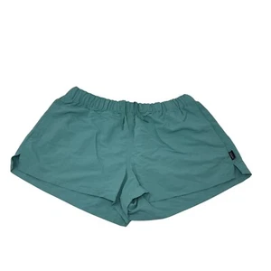 Pantalones Cortos Patagonia Para Mujer Apenas Bolsos Verde Azulado Caminata Natación Verano talla M - Imagen 1 de 4