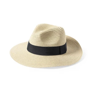 Women's Straw Beach Hat Fedora Panama Sun Trilby Summer Adjustable Wide Brimmed - Picture 1 of 9