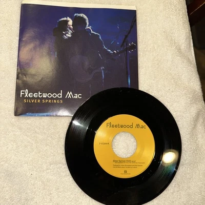 Fleetwood Mac 45rpm Silver Springs & Go Your Own Way - New
