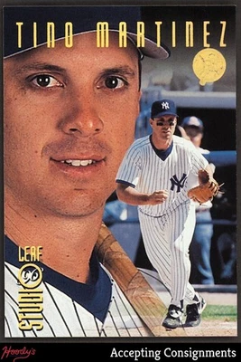 1996 Studio Gold Press Proofs #144 Tino Martinez YANKEES 1/500 - Image 1 of 2