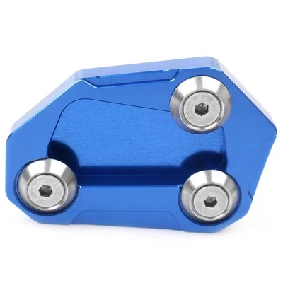 Almohadilla de extensión de soporte lateral placa de ampliación de soporte azul para BMW S1000R 2014-2016 Foto 1 de 3