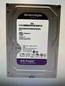 Western Digital 8TB Purple WD84PURZ SATA 6gb/s 3.5" Surveillance Hard Drive - Afbeelding 1 van 2