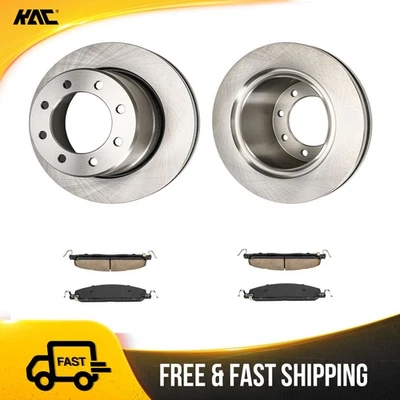 Rear Brake Rotor & Pads Kit For 2009-2010 Dodge Ram 2500 2011-2018 Ram 3500 - Изображение 1 из 4