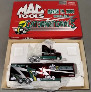 MAC Tools 2000 Gatornationals 1:64 Aeromax Hauler Semi Tractor Trailer - Picture 1 of 12