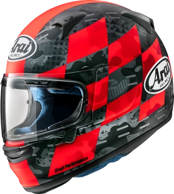 Casco ARAI HELMETS 0101-15836 Regent-X - Parche - Rojo Escarcha - Grande Foto 1 de 2
