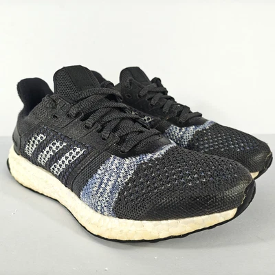 adidas UltraBoost ST Womens 6.5 Primeknit White Blue CQ2134 Boost Athletic Shoes - Image 1 of 4