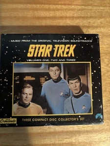 Music From The Original Television Soundtracks STAR TREK (Volumes 1-3) 1992 - Picture 1 of 7