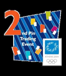 2. PIN TRADING EVENT - ATHEN 2004 OLYMPISCHE SPIELE - INTERNE PIN - Bild 1 von 2
