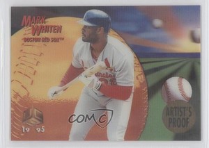 1995 Sportflix UC3 Artist's Proof Mark Whiten #83