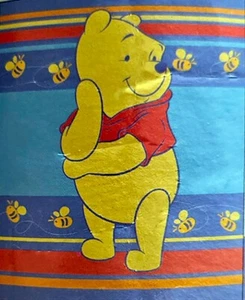 Disney Winnie Pooh and Bees Printed Polar Fleece Throw Rug Blanket. - Picture 1 of 5