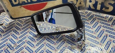 Espejo retrovisor cromado puerta izquierda Datsun Nissan 80-86 NOS 96302-03W00 Foto 1 de 4