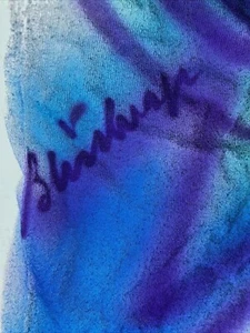 VTG  Handmade Hand Painted T Shirt Size ARTSEY SZ MED  vbb - Picture 1 of 7