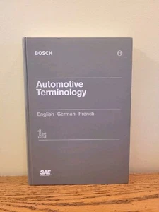 Bosch Automotive Terminology SAE International 1st Edition 1998 Hardcover - Picture 1 of 8