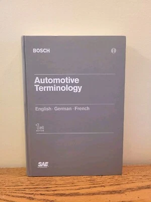 Bosch Automotive Terminology SAE International 1st Edition 1998 Hardcover  - Image 1 of 4