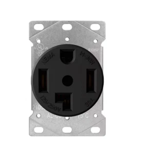Presa di corrente da incasso 30 Amp 125/250V, NEMA 14-30R - Foto 1 di 5