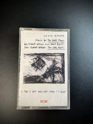 David Byrne Music For The Knee Plays Cassette 1985 - Image 1 of 3