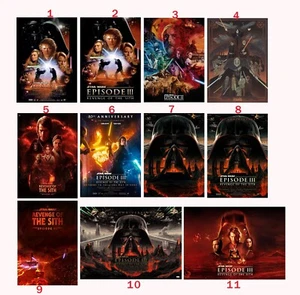 Custom Star Wars Revenge Of The Sith 20th Anniversary Episode III 2025 Poster - Picture 1 of 1