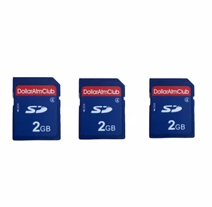 Pack de 3 cartes SD 2 Go - Photo 1 sur 3