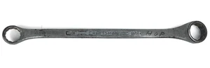 Vintage Craftsman 11/16"x13/16" Double Offset Box End Wrench 12-Point Forged USA - Foto 1 di 5