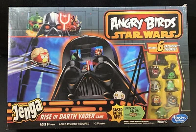Angry Birds Star Wars Jenga Rise of Darth Vader Game Hasbro Gaming 2013 Complete - Image 1 of 4