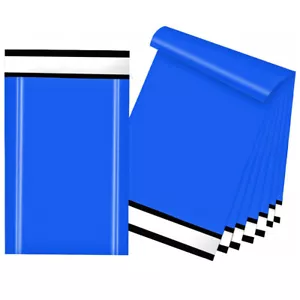 BOLSAS DE CORREO DE PLÁSTICO AZUL FUERTE POLI FRANQUEO POSTAL AUTO SELLADO - TODOS LOS TAMAÑOS - Imagen 1 de 7