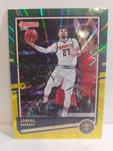2020-21 Donruss Basketball Green Yellow Laser Pick Your Player - Picture 1 of 17