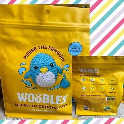 Kit De Crochet The Woobles Learn To - Pierre The Penguin Para Principiantes Niños Tejido • 44.33€