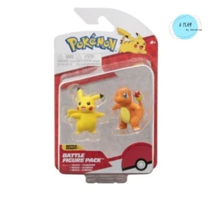 Pokémon - Battle Figur 2 Stück Charmander und Pikachu - (Pkw2852) Spielzeug NEU - Bild 1 von 1