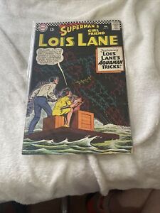 Superman's Girl Friend, Lois Lane #72 (1967, DC) VG Lois Lane's Aquaman Tricks!