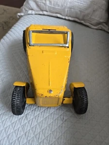 Vintage 1960's Buddy L Yellow Hot Rod Roadster open wheeled Pressed Steel - Picture 1 of 5