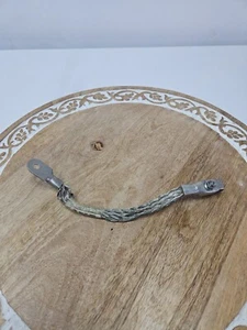 97-06 Jaguar XK8 XKR X100 Battery Ground Negative Cable Braided LNC3695AC OEM - Picture 1 of 5