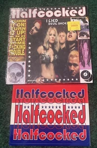 Halfcocked - I Lied/Devil Shoes (2000, 2 song promo CD & Sticker - Picture 1 of 4